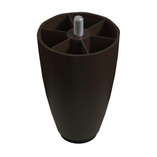 12 Cm 3/8 Kalın Diş (ceviz) Plastik Mobilya Yükseltici Koltuk Kanepe Armut Ayağı Ayakları-1.jpg