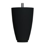 12 Cm 3/8 Kalın Diş (siyah) Plastik Mobilya Yükseltici Koltuk Kanepe Armut Ayağı Ayakları-2.jpg