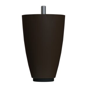 12 Cm M8 İnce Diş (ahşap Ceviz) Plastik Mobilya Yükseltici Koltuk Kanepe Armut Ayağı Ayakları-2.jpg