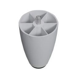 8 Cm 3/8 Kalın Diş (beyaz) Plastik Mobilya Yükseltici Koltuk Kanepe Armut Ayağı Ayakları-4.jpg