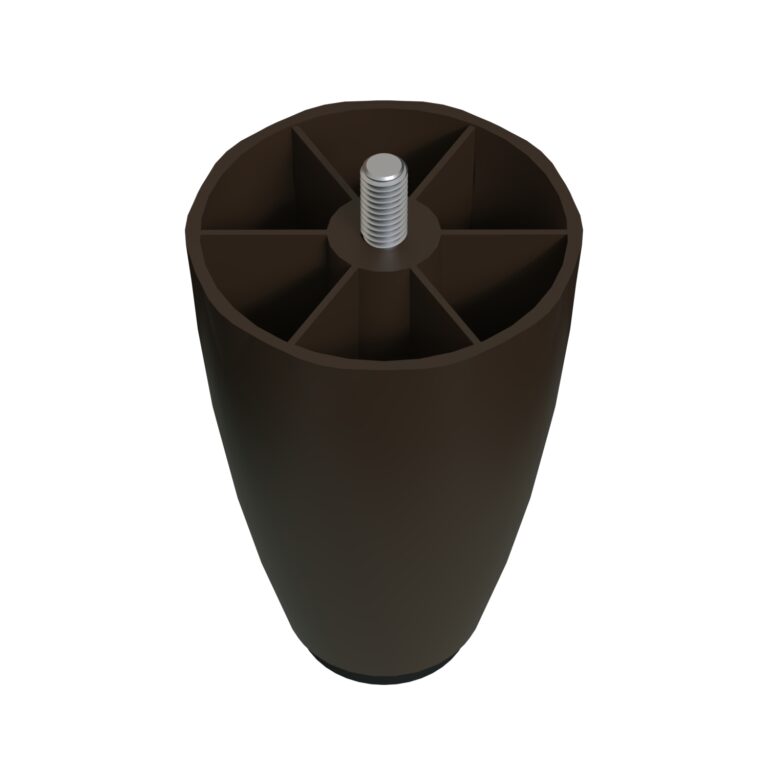 8 Cm 3/8 Kalın Diş (ceviz) Plastik Mobilya Yükseltici Koltuk Kanepe Armut Ayağı Ayakları-4.jpg