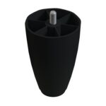 8 Cm M8 İnce Diş (siyah) Plastik Mobilya Yükseltici Koltuk Kanepe Armut Ayağı Ayakları-1.jpg