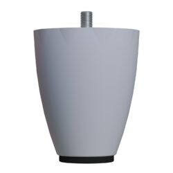 10 Cm 3/8 Kalın Diş (beyaz) Plastik Mobilya Yükseltici Koltuk Kanepe Armut (tombul) Ayağı Ayakları-2.jpg