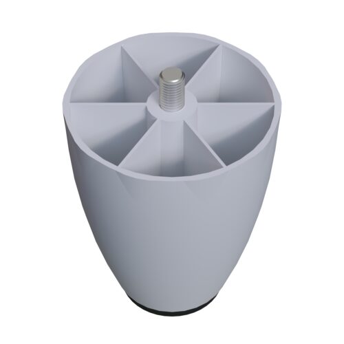 10 Cm 3/8 Kalın Diş (beyaz) Plastik Mobilya Yükseltici Koltuk Kanepe Armut (tombul) Ayağı Ayakları-4.jpg