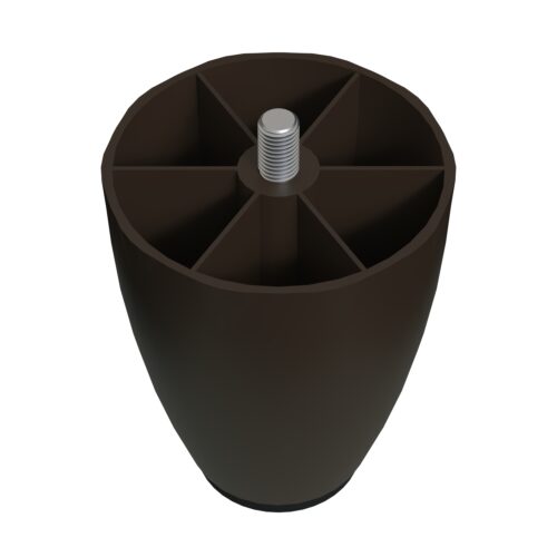 10 Cm 3/8 Kalın Diş (ceviz) Plastik Mobilya Yükseltici Koltuk Kanepe Armut (tombul) Ayağı Ayakları-4.jpg