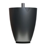 10 Cm M8 İnce Diş (krom) Plastik Mobilya Yükseltici Koltuk Kanepe Armut (tombul) Ayağı Ayakları-2.jpg