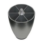 10 Cm M8 İnce Diş (krom) Plastik Mobilya Yükseltici Koltuk Kanepe Armut (tombul) Ayağı Ayakları-4.jpg