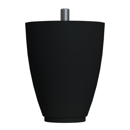 10 Cm 3/8 Kalın Diş (siyah) Plastik Mobilya Yükseltici Koltuk Kanepe Armut (tombul) Ayağı Ayakları-2.jpg