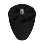 10 Cm 3/8 Kalın Diş (siyah) Plastik Mobilya Yükseltici Koltuk Kanepe Armut (tombul) Ayağı Ayakları-4.jpg