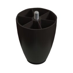 10 Cm 3/8 Kalın Diş (venge) Plastik Mobilya Yükseltici Koltuk Kanepe Armut (tombul) Ayağı Ayakları-1.jpg