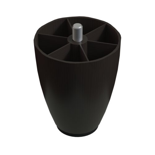 10 Cm 3/8 Kalın Diş (venge) Plastik Mobilya Yükseltici Koltuk Kanepe Armut (tombul) Ayağı Ayakları-1.jpg