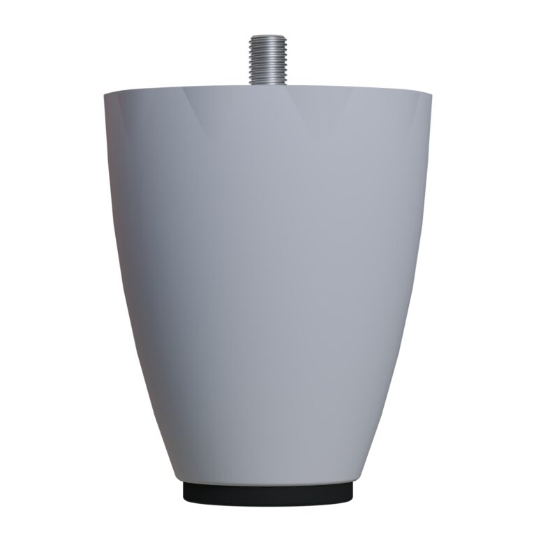 10 Cm M8 İnce Diş (beyaz) Plastik Mobilya Yükseltici Koltuk Kanepe Armut (tombul) Ayağı Ayakları-2.jpg