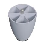 10 Cm M8 İnce Diş (beyaz) Plastik Mobilya Yükseltici Koltuk Kanepe Armut (tombul) Ayağı Ayakları-4.jpg