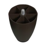 10 Cm M8 İnce Diş (ceviz) Plastik Mobilya Yükseltici Koltuk Kanepe Armut (tombul) Ayağı Ayakları-4.jpg