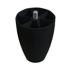 10 Cm M8 İnce Diş (siyah) Plastik Mobilya Yükseltici Koltuk Kanepe Armut (tombul) Ayağı Ayakları-1.jpg