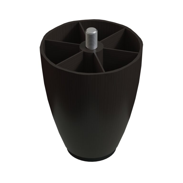10 Cm M8 İnce Diş (venge) Plastik Mobilya Yükseltici Koltuk Kanepe Armut (tombul) Ayağı Ayakları-1.jpg