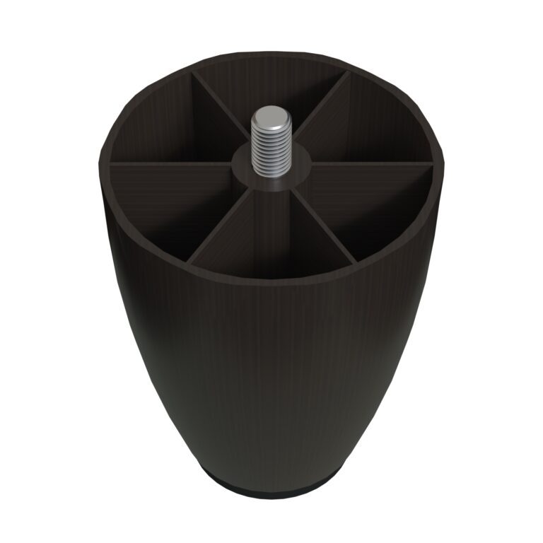 10 Cm M8 İnce Diş (venge) Plastik Mobilya Yükseltici Koltuk Kanepe Armut (tombul) Ayağı Ayakları-4.jpg