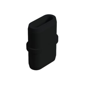 20x40 Mm Elips Boru Profil Ranza Ara Bağlantı Aparatı Siyah-1.jpg