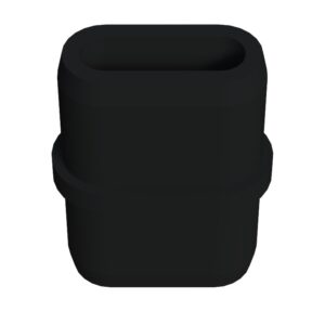 20x40 Mm Elips Boru Profil Ranza Ara Bağlantı Aparatı Siyah-4.jpg