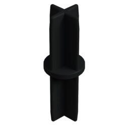 32 Mm Düz Boru Profil Ranza Ara Bağlantı Aparatı Siyah-1.jpg