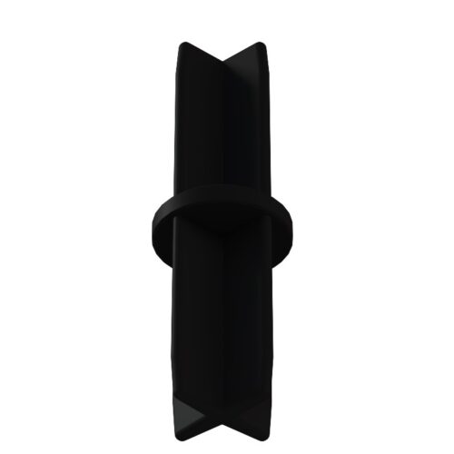 32 Mm Düz Boru Profil Ranza Ara Bağlantı Aparatı Siyah-3.jpg