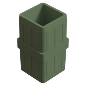 40x40 Mm Uzun Düz Boru Profil Ranza Ara Bağlantı Aparatı 1-1