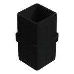 40x40 Mm Düz Boru Profil Ranza Ara Bağlantı Aparatı 1.5 Mm Siyah-1.jpg