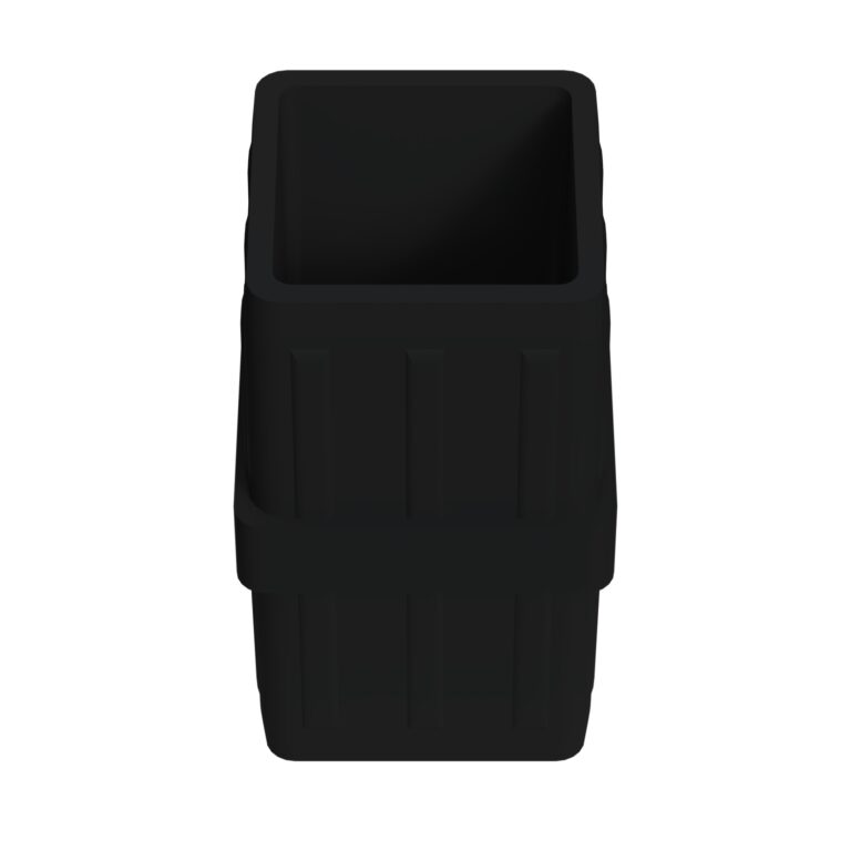 40x40 Mm Düz Boru Profil Ranza Ara Bağlantı Aparatı 1.5 Mm Siyah-4.jpg