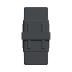 40x40 Mm Düz Boru Profil Ranza Ara Bağlantı Aparatı Dolu Gri-2.jpg