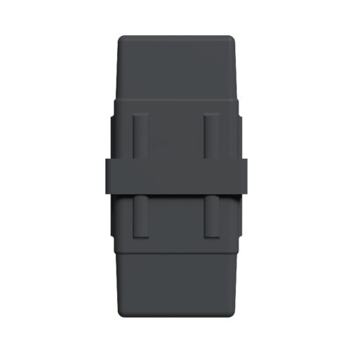 40x40 Mm Düz Boru Profil Ranza Ara Bağlantı Aparatı Dolu Gri-2.jpg