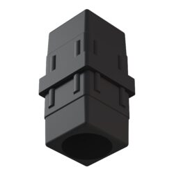 40x40 Mm Düz Boru Profil Ranza Ara Bağlantı Aparatı Dolu Gri-3.jpg