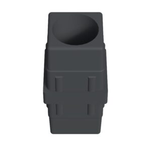 40x40 Mm Düz Boru Profil Ranza Ara Bağlantı Aparatı Dolu Gri-4.jpg