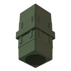 40x40 Mm Düz Boru Profil Ranza Ara Bağlantı Aparatı Dolu Krem-3.jpg