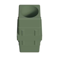 40x40 Mm Düz Boru Profil Ranza Ara Bağlantı Aparatı Dolu Krem-4.jpg