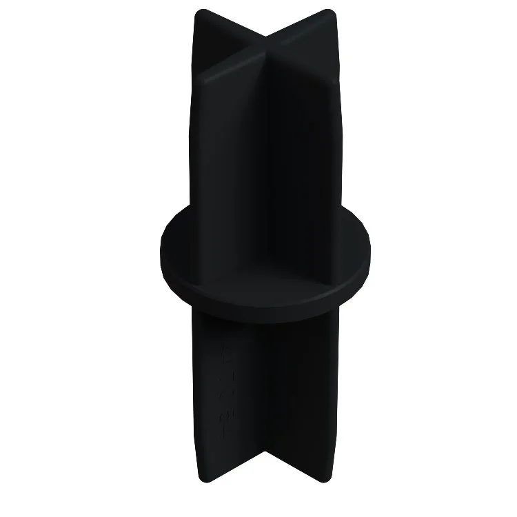 42 Mm Düz Boru Profil Ranza Ara Bağlantı Aparatı Siyah-1.jpg