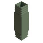 40x40 Mm Kademeli Profil Ara Bağlantı Aparatı Krem-1.jpg