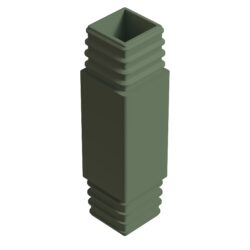 40x40 Mm Kademeli Profil Ara Bağlantı Aparatı Krem-1.jpg