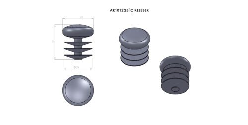 25 Mm İç Kelebek Tapa Ral7035-2.jpg