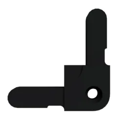 20x20 Mm Yazı Tahtası Köşe Birleştirme Aparatı Siyah-2.jpg