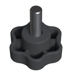 Çap 30 Mm M6 Sıkma M6x20 Plastik Gri-4.jpg