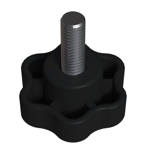 Çap 30 Mm M6 Sıkma M6x20 Plastik Siyah-4.jpg