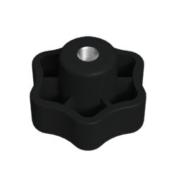 Çap: 30 Mm Sıkma M8 Burçlu Polyemid Siyah-4.jpg