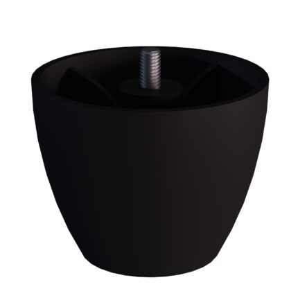 5.5 Cm M6 Vazo Ayak Siyah-1.jpg