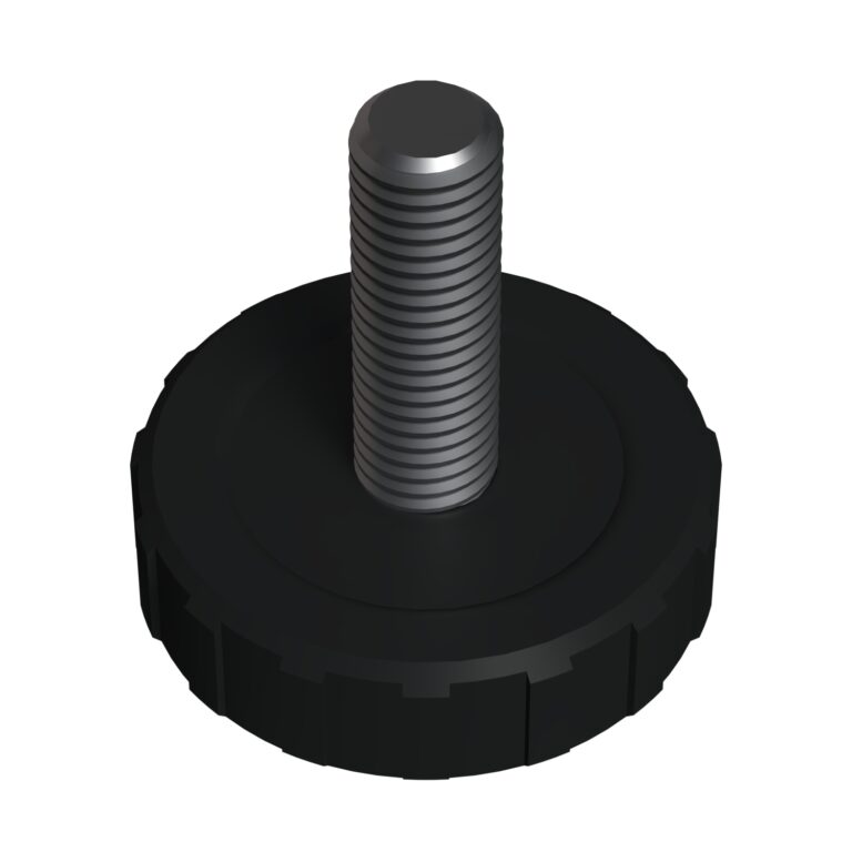 Pingo Ayak Çap: 33 Mm Vida Uzunluğu 20 Mm Siyah-1.jpg