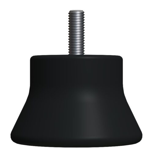 M8x25 Leylak Bingo Ayak Çap:64 Mm Siyah-2.jpg