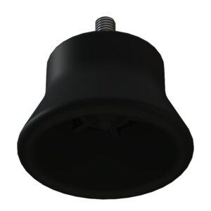 M8x25 Leylak Bingo Ayak Çap:64 Mm Siyah-3.jpg