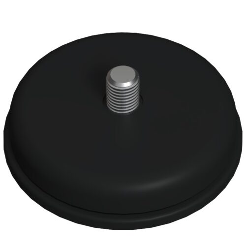 Çap 60 Mm - M8 Plastik Vidalı Pabuç-4.jpg