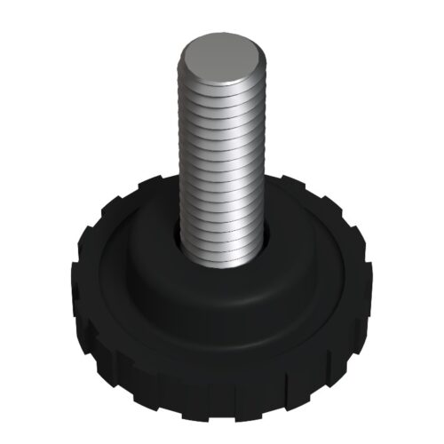 M6 Tırnaklı Vida Çap: 22 Mm Siyah M6x20-4.jpg