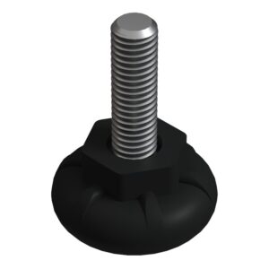 M8x25 Vida Küçük Topuz Çap: 30 Mm Siyah-1.jpg