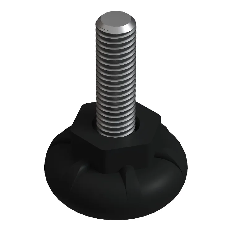 M8x25 Vida Küçük Topuz Çap: 30 Mm Siyah-1.jpg